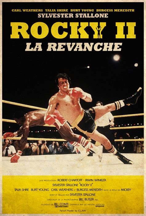 BACK TO THE MOVIE POSTERS: Rocky II - FanArt Poster