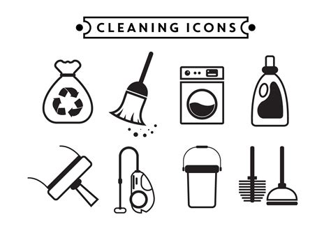 Cleaning Vector Icons | Cleaning icons, Cleaning, Icon