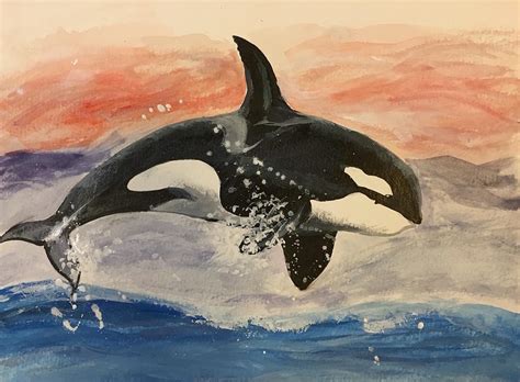 Orca Sunset