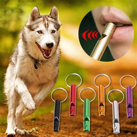 1PC Pet Dog Training Whistle Dogs Puppy Sound Aluminum Alloy Pet Shop Dog Accessories Trainning ...