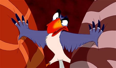 Zazu (Rowan Atkinson) from "The Lion King" | Lion king funny, Lion king movie, Lion king timon