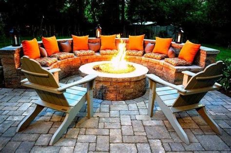 Top 60 Best Outdoor Fire Pit Seating Ideas - Backyard Designs