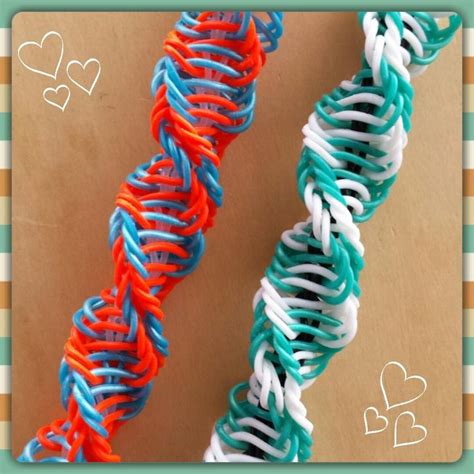 "Helicoid" Rainbow Loom Bracelet/How To Tutorial | Rainbow loom charms, Rainbow loom bands ...