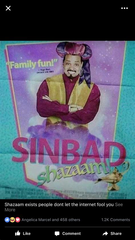 Sinbad genie movie Shazam! Real or Fake | Page 2 | Sports, Hip Hop ...