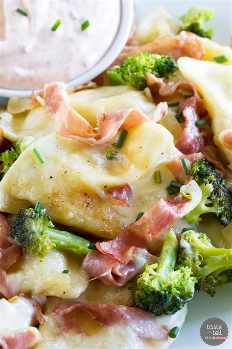 Starting with frozen pierogi makes this Easy Pierogi Recipe with Ham ...