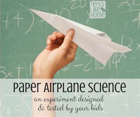 Paper Airplane Science – An Experiment Designed and Tested by Your Kids | Middle school science ...