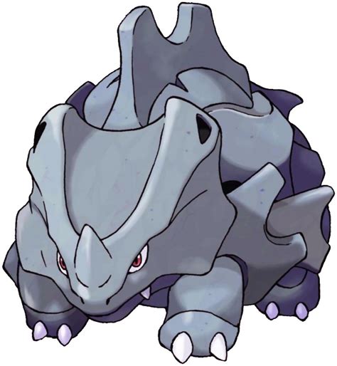 Rhyhorn Pokédex: stats, moves, evolution & locations | Pokémon Database