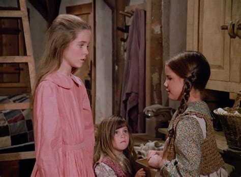 "Little House On The Prairie" - Mary, Carrie and Laura Ingalls (Melissa Sue Anderson, Lindsay ...