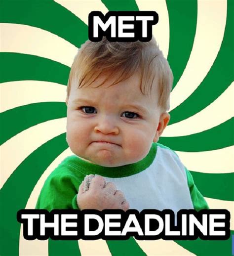 Every Procrastinator Will Totally Relate To These Funny Deadline Memes