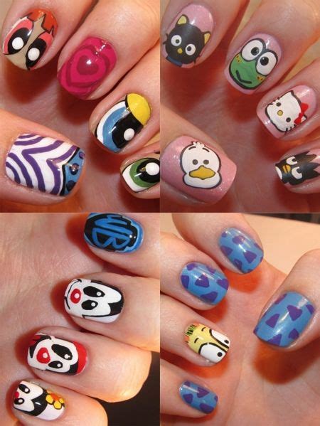 Easy Nail Art Cartoon ~ Nail Art Ideas