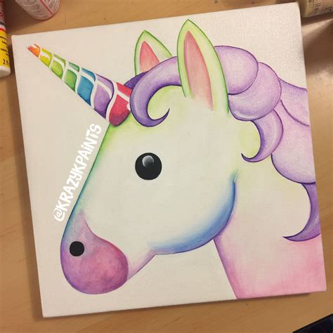 Easy Drawing Ideas For Kids Unicorn