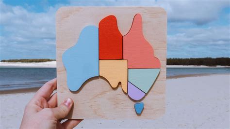 Australia Map Puzzle - Oh Coco