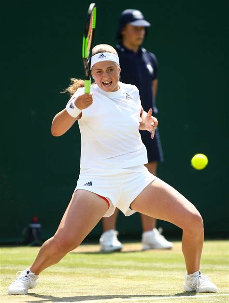 JELENA OSTAPENKO at Wimbledon Tennis Championships in London 07/07/2018 ...