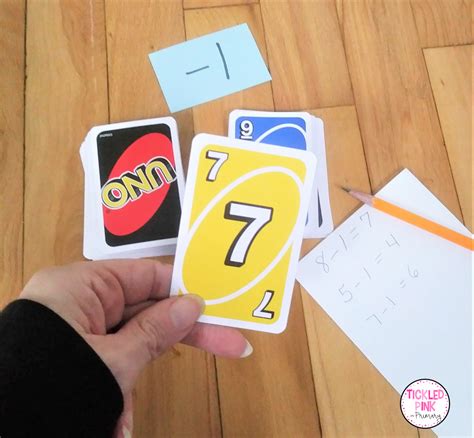 Fun Math Games to Play with Uno Cards