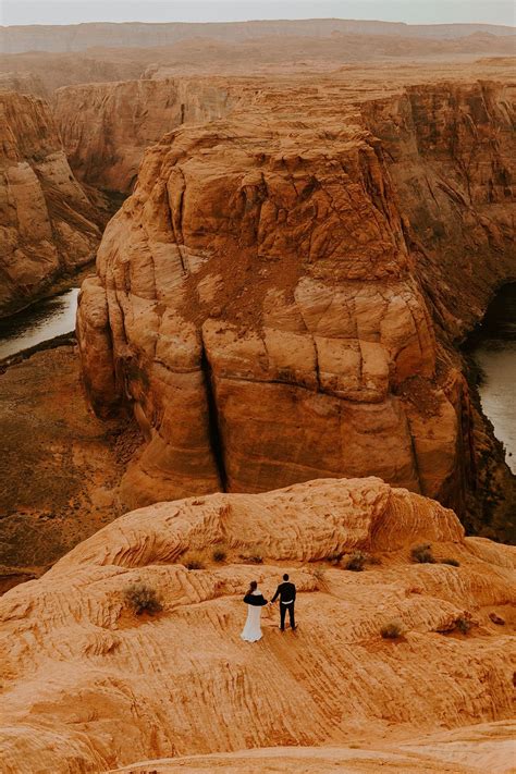 Stunning horseshoe bend winter elopement – Artofit