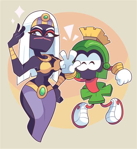 Marvin Martian and Martian Queen by Rheasimone1 on Newgrounds