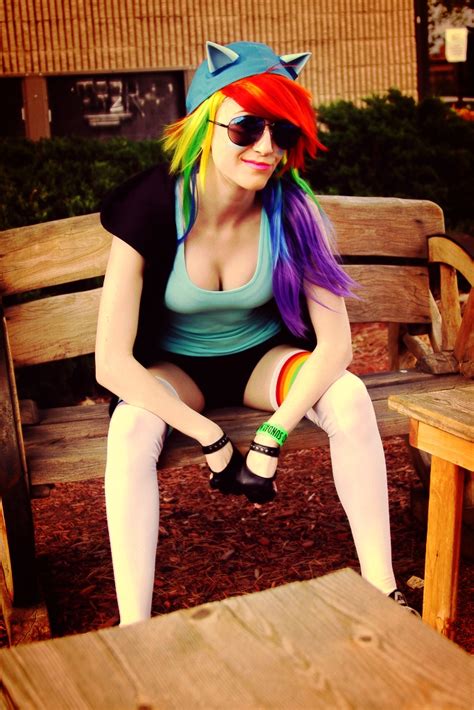 Rainbow Dash cosplay by PyroTemperTantrum on DeviantArt