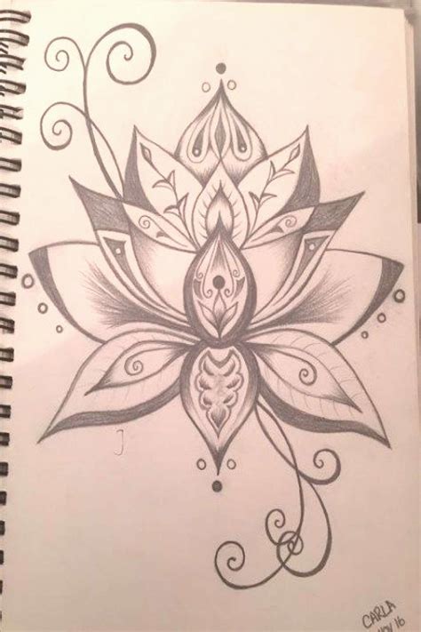 55 Super Ideas For Tattoo Lotus Flower Mandala Tat | Lotus flower ...