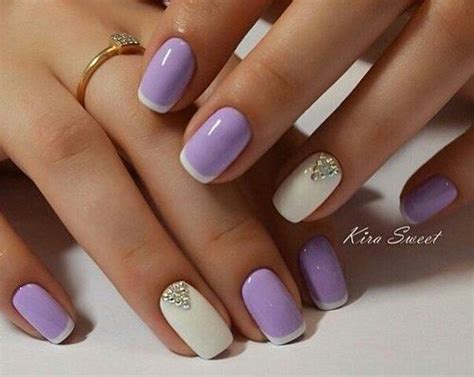 Top 30 Nail Designs by Color - Quinceanera | Purple nails, Purple nail ...