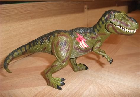 Tyrannosaurus rex ('Re-ak-a-tak' version, Jurassic Park 3, by Hasbro ...