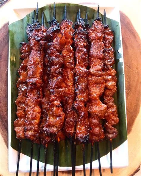 Pork Inasal (Filipino Pork Barbecue on a Stick) | Barbeque recipes, Barbecue pork, Bbq recipes