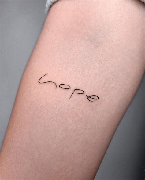 16 Beautiful Tattoos That Symbolize Hope