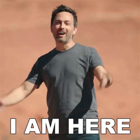 I Am Here Derek Muller GIF - I Am Here Derek Muller Veritasium - Discover & Share GIFs