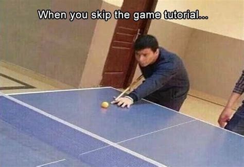 tapogatózás Szomorú Felszerelés table tennis meme elhagy Közmondás Puskapor