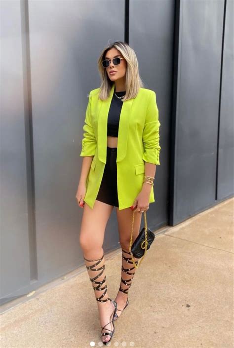 Neon Yellow Skirts, Neon Green Outfits, Yellow Skirt Outfits, Neon Green Dresses, Chill Outfits ...