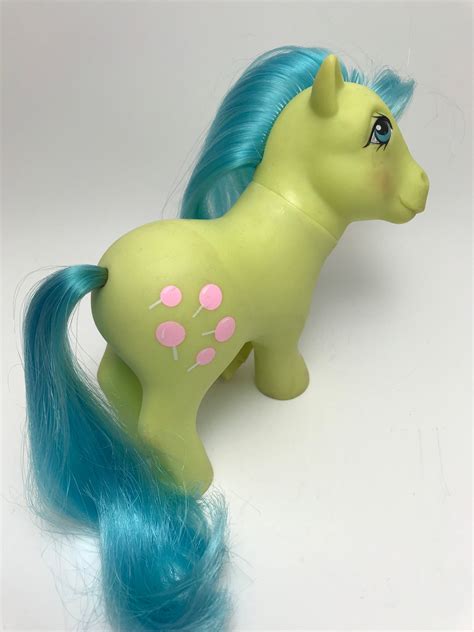 1980s My Little Pony Tootsie mlp g1 80s Kids Toys Green Pony | Etsy