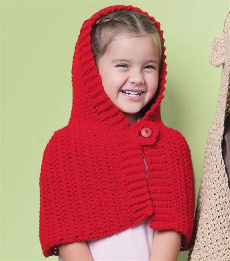 Adorable Red Riding Hood #crochet cape :) Crochet Cape, Crochet Scarves, Crochet Shawl, Diy ...