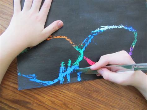 The Unlikely Homeschool: Scratch Art: Art Project for ANY Age