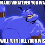 Aladdin Genie Meme Generator - Imgflip