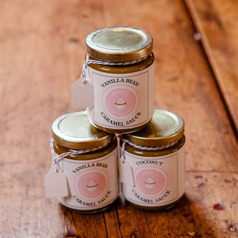 Cute Glass Jar Labels for Caramel Sauce - Customer Label Ideas ...