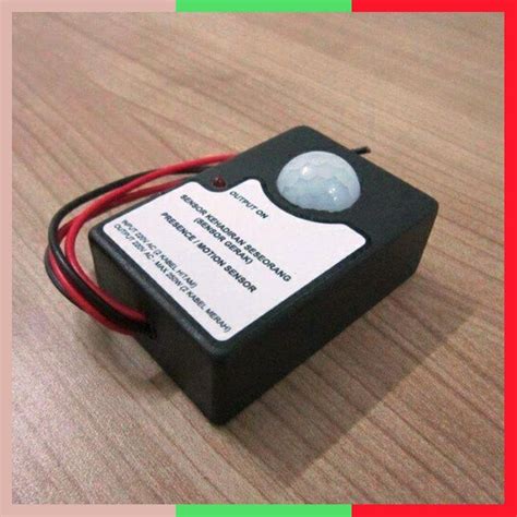 Jual Saklar Sensor Gerak Otomatis Kehadiran Seseorang Motion Sensor ...