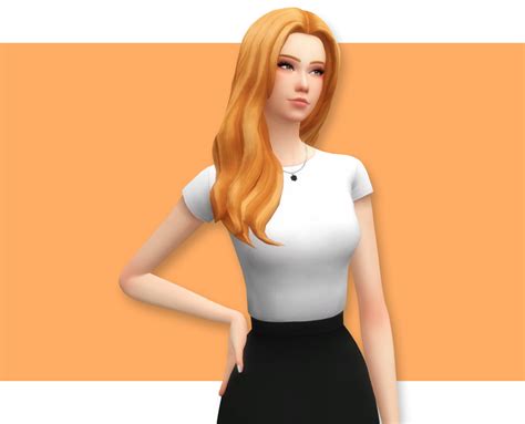 SweetTacoPlumbob Recolored Hair #24 Recolor of Hair #23 by ...