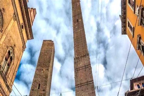 Bologna's 12th century leaning tower secured to prevent collapse