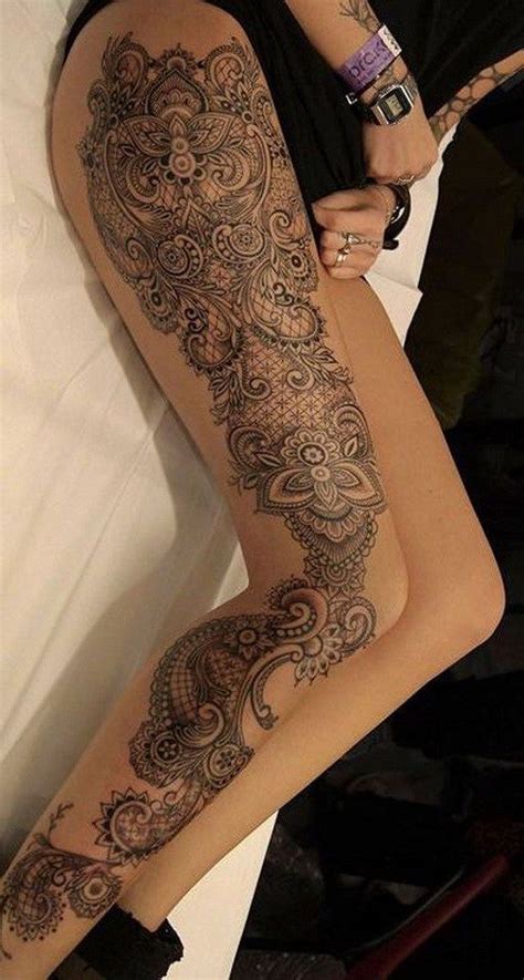 30+ Lace Tattoo Designs for Women - For Creative Juice | Lace tattoo design, Lace tattoo, Tattoos