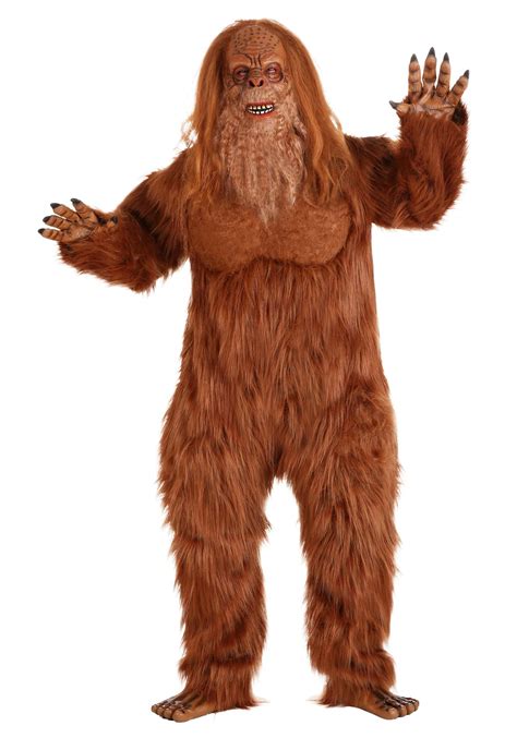 Jack Links Sasquatch Costume: Funny Halloween Cosplay Outfit for Adults - Walmart.com