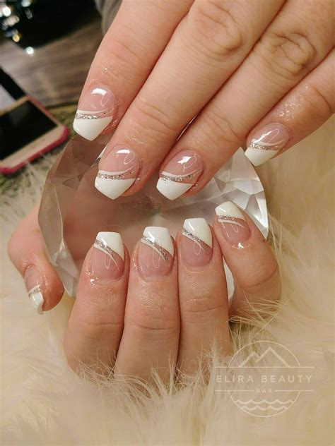 Cute Short French Tip Nails | The FSHN