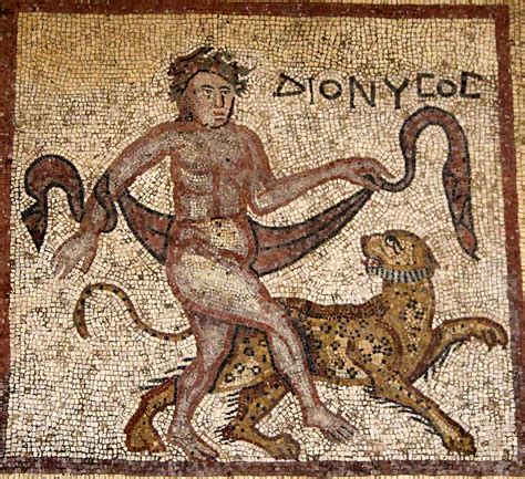 Dionysos with Panther (Illustration) - World History Encyclopedia