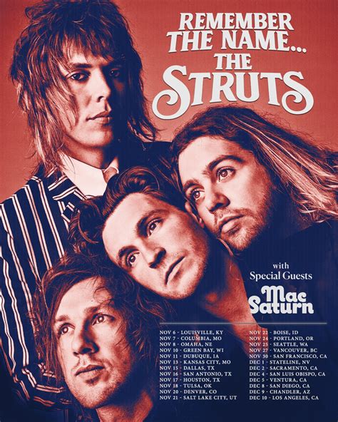 The Struts Reveal Music Video, Add 2023 Tour Dates