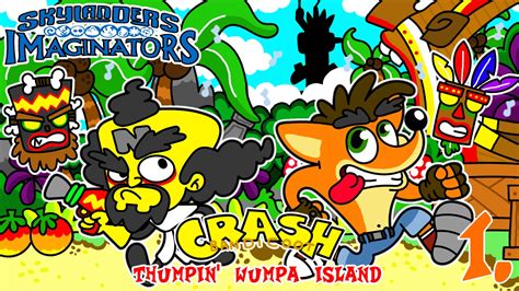 Skylanders Imaginators - Crash Bandicoot - Thumpin' Wumpa Island Part 1. - YouTube