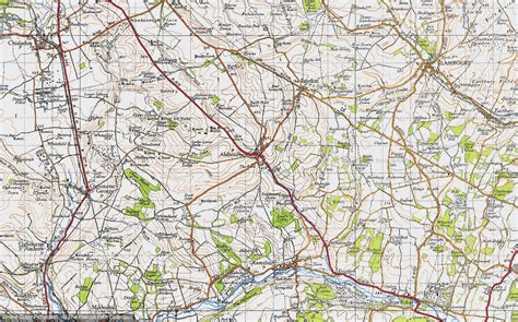 Historic Ordnance Survey Map of Aldbourne, 1947