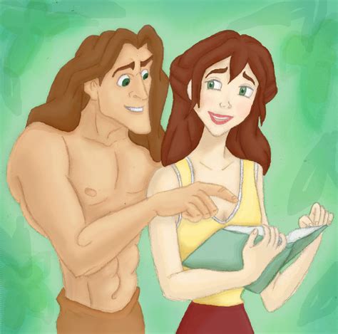 Tarzan and Jane - Walt Disney's Tarzan Fan Art (34579175) - Fanpop