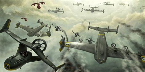 The Fantasy and Science Fiction Themed Illustrations of Waldemar Kazak | Dieselpunk, Dieselpunk ...