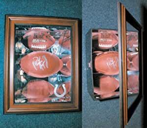 Amazon.com : NFL Wall Mountable Ultimate 4th Dimension Football Display Case : Sports Related ...