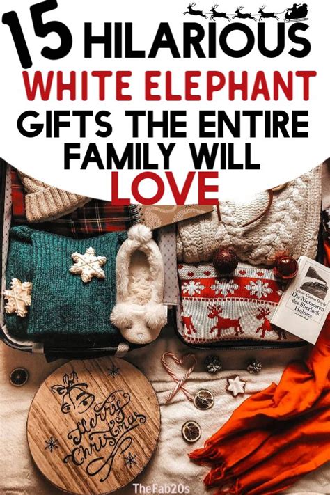 15 Hilarious White Elephant Gifts That Will Have Everyone Cracking Up - TheFab20s | Best white ...