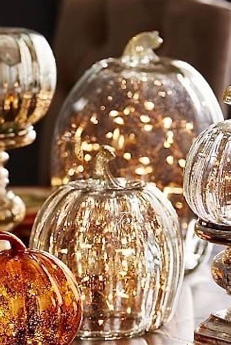 Decorating With Glass Pumpkins – HOMYSTYLE