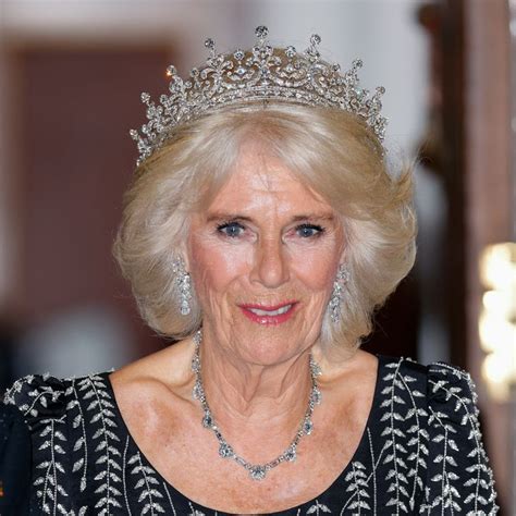 Queen Camilla Wore One of Queen Elizabeth's Favorite Tiaras